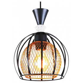 Подвесной светильник 03061-0.9-01 BK+GOLD