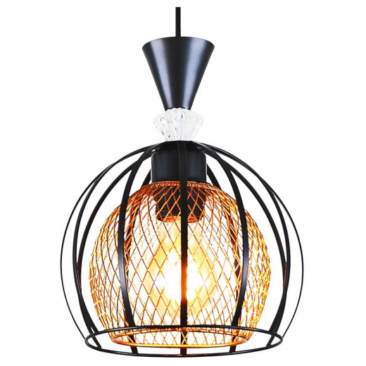 Подвесной светильник 03061-0.9-01 BK+GOLD