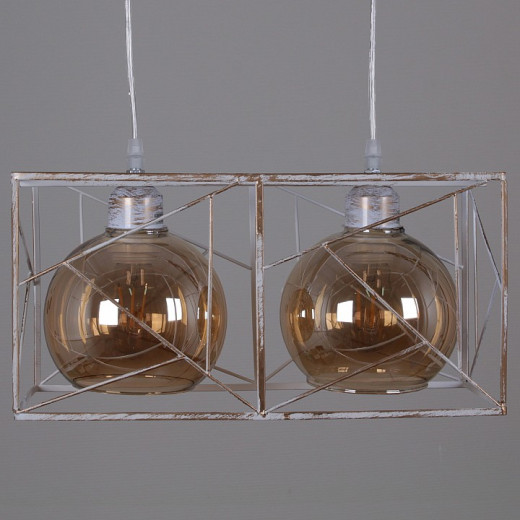 Подвесной светильник 03462-0.4-02 WH+GD