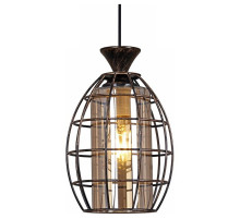 Подвесной светильник 03525-0.4-01 BK+GD