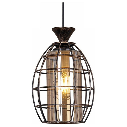 Подвесной светильник 03525-0.4-01 BK+GD