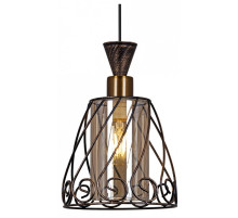 Подвесной светильник 03609-0.4-01 BK+GD