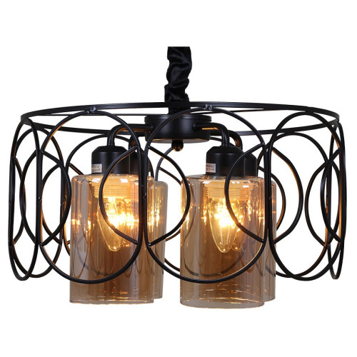 Подвесная люстра 03883-0.4-04 BK