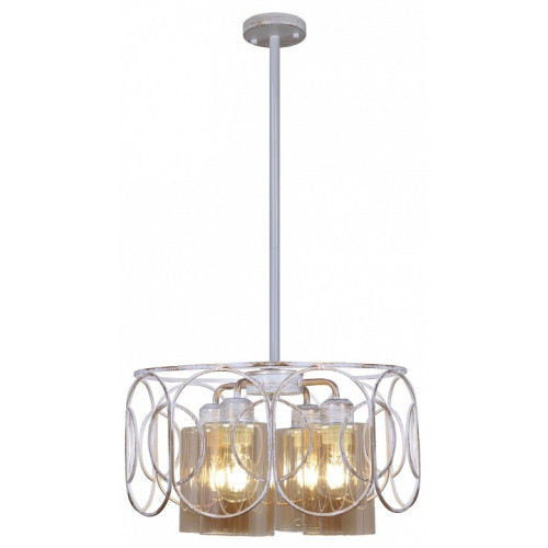 Люстра на штанге 03883-0.4-04 WH+GD