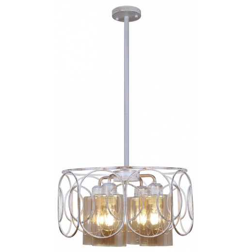 Люстра на штанге 03883-0.4-04 WH+GD