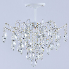 Люстра на штанге 04058-0.3-04 WH+GOLD PN