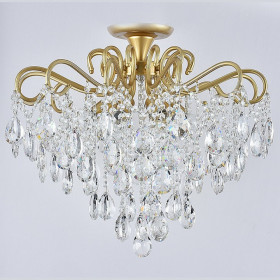 Люстра на штанге 04066-0.3-06 MATT GOLD+CR