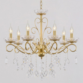 Подвесная люстра 04201-0.4-07 GOLD