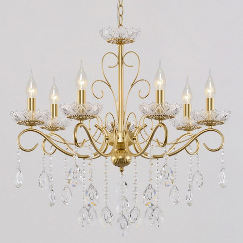 Подвесная люстра 04201-0.4-07 GOLD