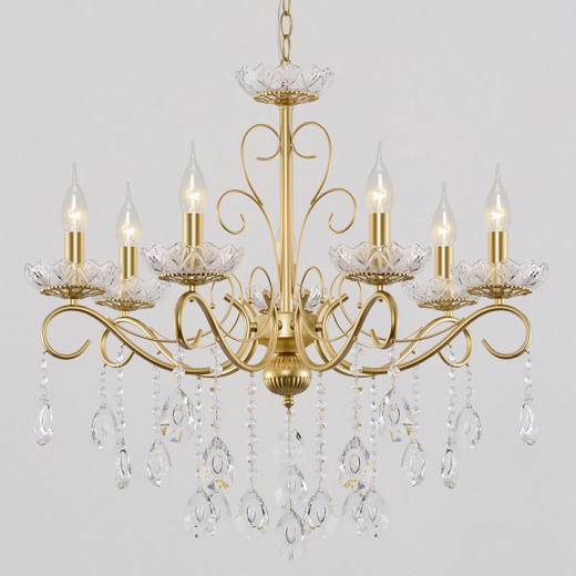 Подвесная люстра 04201-0.4-07 GOLD