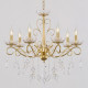 Подвесная люстра 04201-0.4-07 GOLD