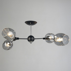 Люстра на штанге 04210-0.3-04 BK+CR