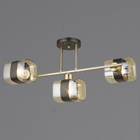 Люстра на штанге 04223-0.3-03 AB+BK