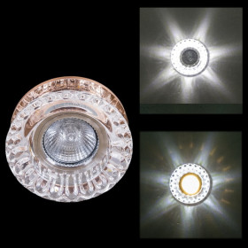 Встраиваемый светильник  04255-9.0-001D MR16+LED3W TEA