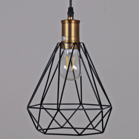 Подвесной светильник 04773-0.9-01 BK