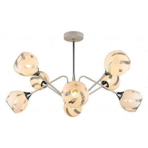 Люстра на штанге 04897-0.3-08 WT+CH