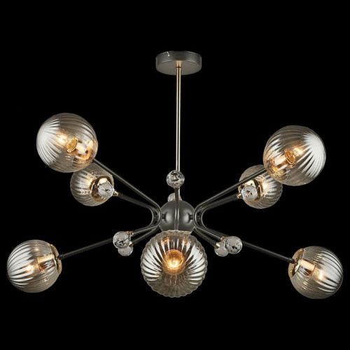 Люстра на штанге 04901-0.3-08 COFFEE+FGD