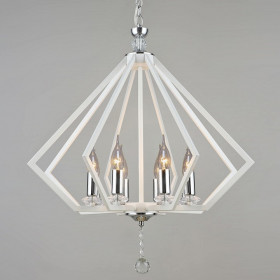 Подвесная люстра 05325-0.4-08 WT+CR
