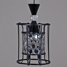 Подвесной светильник 05362-0.9-01 BK+CH