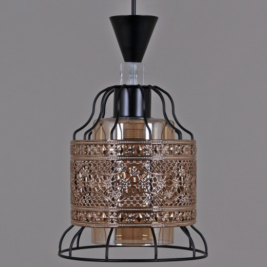 Подвесной светильник 05363-0.9-01 GD+BK