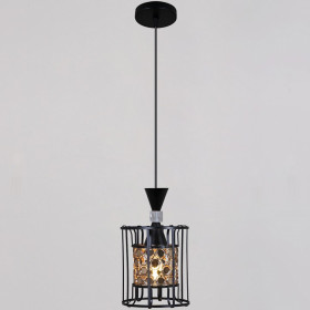 Подвесной светильник 05402-0.9-01 BK+GD