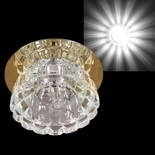 Встраиваемый светильник  06035-9.0-001FS G9 GD