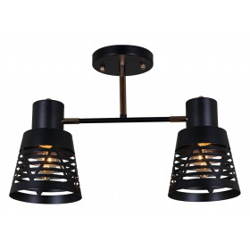 Светильник на штанге 06074-3.3-02 BK+FG