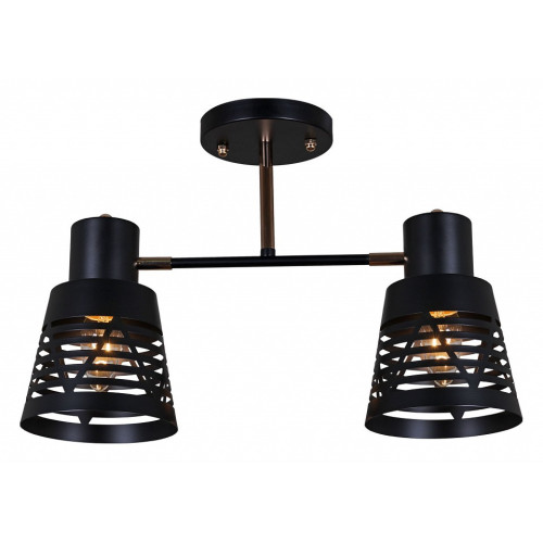 Светильник на штанге 06074-3.3-02 BK+FG