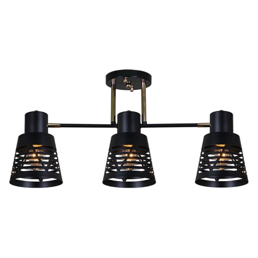 Светильник на штанге 06074-3.3-03 BK+FG