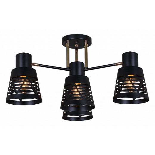 Потолочная люстра 06074-3.3-04 BK+FG