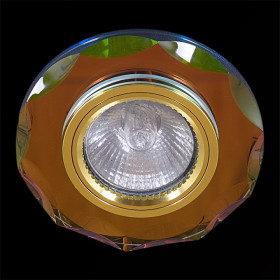 Встраиваемый светильник  06168-9.0-001FLY MR16 RNB+GD (06186-9.0-001)