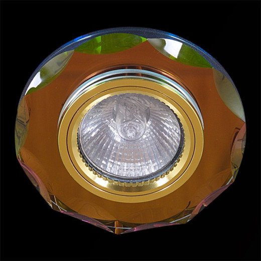 Встраиваемый светильник  06168-9.0-001FLY MR16 RNB+GD (06186-9.0-001)