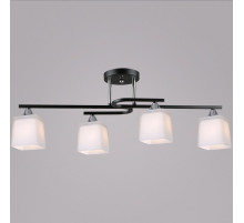 Люстра на штанге 06194-0.3-04 BK+CH