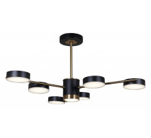 Люстра на штанге 06369-0.3-06 COP+BK