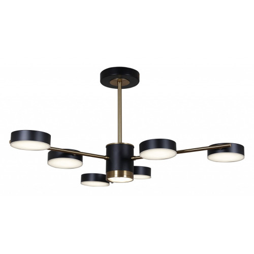 Люстра на штанге 06369-0.3-06 COP+BK