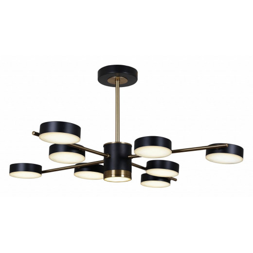 Люстра на штанге 06369-0.3-08 COP+BK