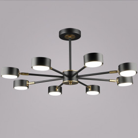 Люстра на штанге  06660-0.3-08 BK+COP GX53