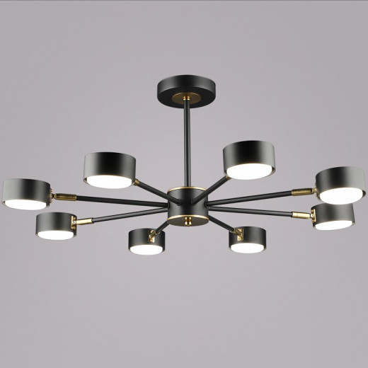 Люстра на штанге  06660-0.3-08 BK+COP GX53