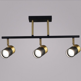 Спот 06664-0.8-03 BK+COP GU10