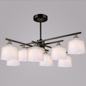 Люстра на штанге 06668-0.3-08 BK+COP