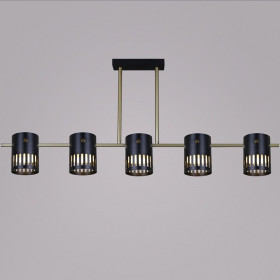 Светильник на штанге 06675-0.3-05 GD+BK GX53