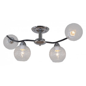 Люстра на штанге 07624-0.3-04 CR+BK