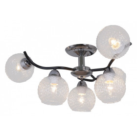 Люстра на штанге 07624-0.3-06 CR+BK