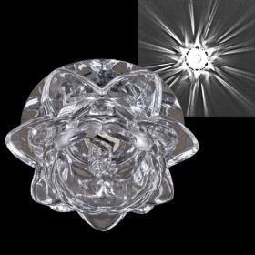 Встраиваемый светильник  07663-9.0-001H G9 CR CL