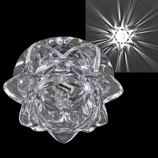 Встраиваемый светильник  07663-9.0-001H G9 CR CL