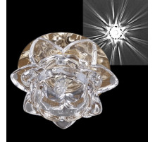 Встраиваемый светильник  07663-9.0-001H G9 GD CL