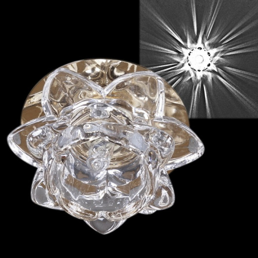 Встраиваемый светильник  07663-9.0-001H G9 GD CL