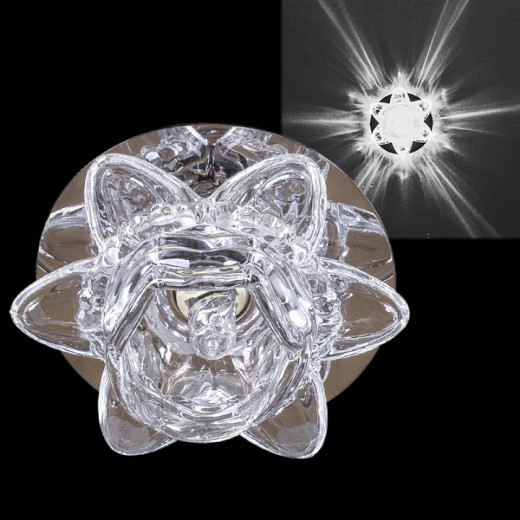 Встраиваемый светильник 07943-9.0-001H G9 CR