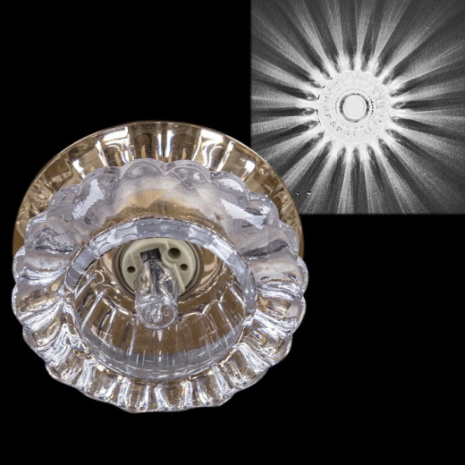 Встраиваемый светильник 07968-9.0-001HS G9 GD