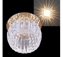 Встраиваемый светильник 08148-9.0-001H G9 GD+WT